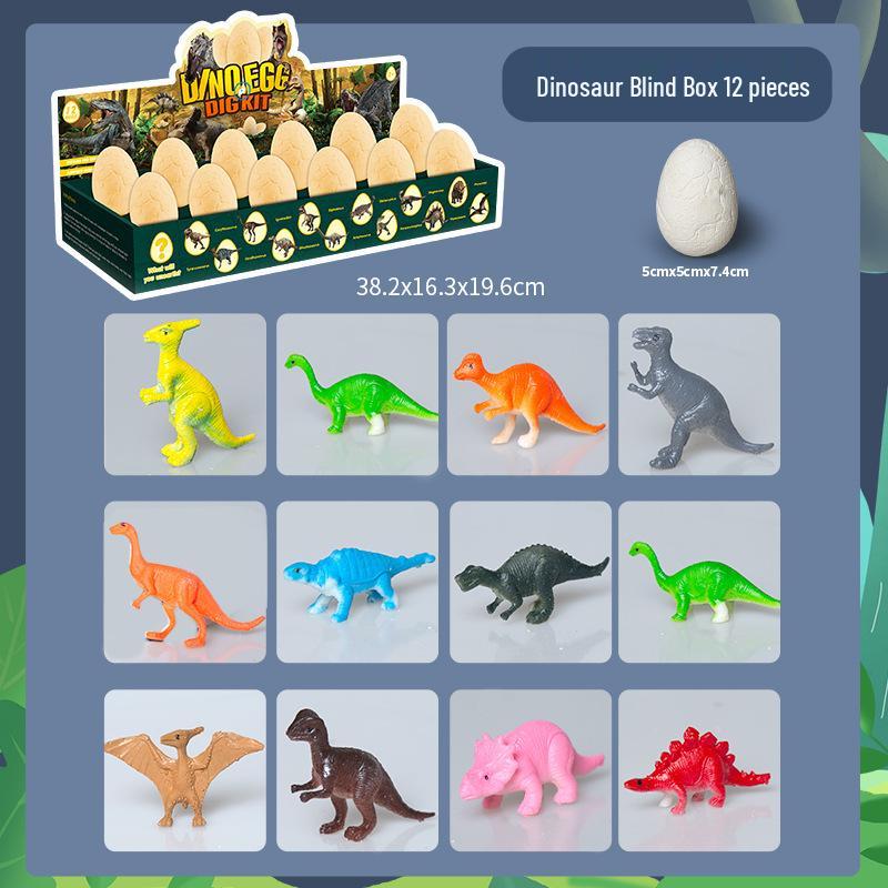 Dinosaur Fossil DIY Excavation Toy - Educational Handmade Archaeology Kit for Kids