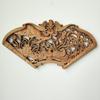 3D Carved Camphor Wood Wall Hanging with Dragon Phoenix Flower Design Chinese Style Home Decor Living Room Decoration