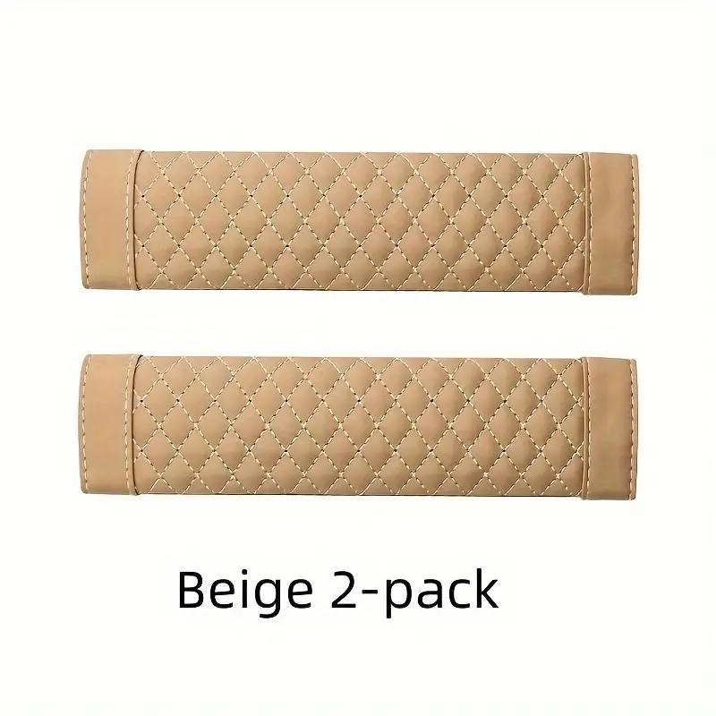 2-Piece Car Safety Seat Belt Comfort Kit - Adjustable Protector Cushions, Soft Shoulder Pads for Ultimate Driving Ease