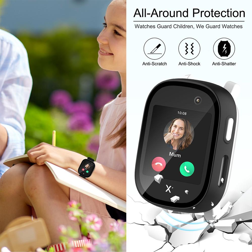 6x Displayschutzfolien Für Lylica/Ucani X53 Kinder-Smartwatch – Flexibel, HD Klar, 0,1 Mm, Mit Reinigungstüchern