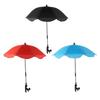 Beach Chair Umbrella with Adjustable Clamp Flexible for Garden Pool Backyard