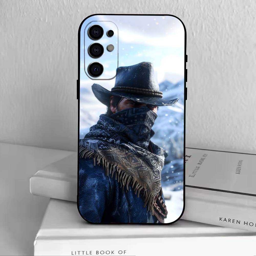 

RDR2-Arthur Morgan Phone Case For Samsung S25,S24,S21,S22,S23,S30,Ultra,S20,Plus,Fe,Soft Silicone Black Cover Samsung S24fe