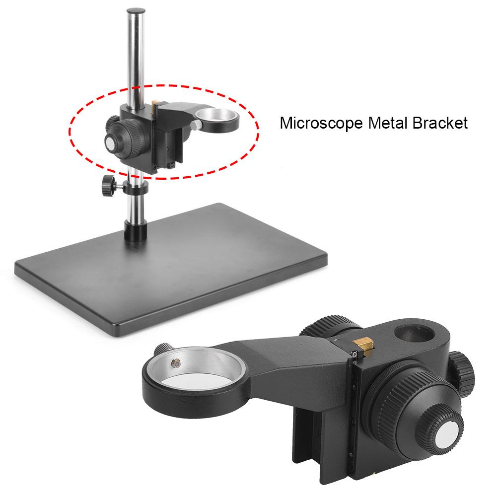 High Precision Metal Stereoscopic Microscope Fine Adjustment X10A Bracket Mount Stand