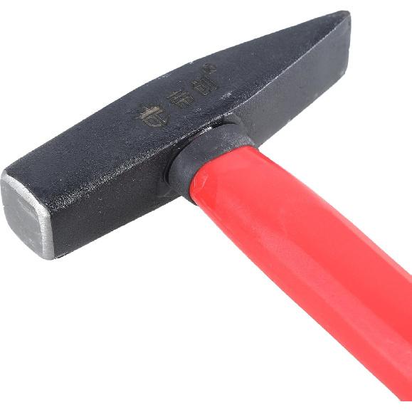 High Carbon Steel Brick Hammer With Shock Reduction Grip Hammer Polishing Flat Head Geology Hammer For Mining