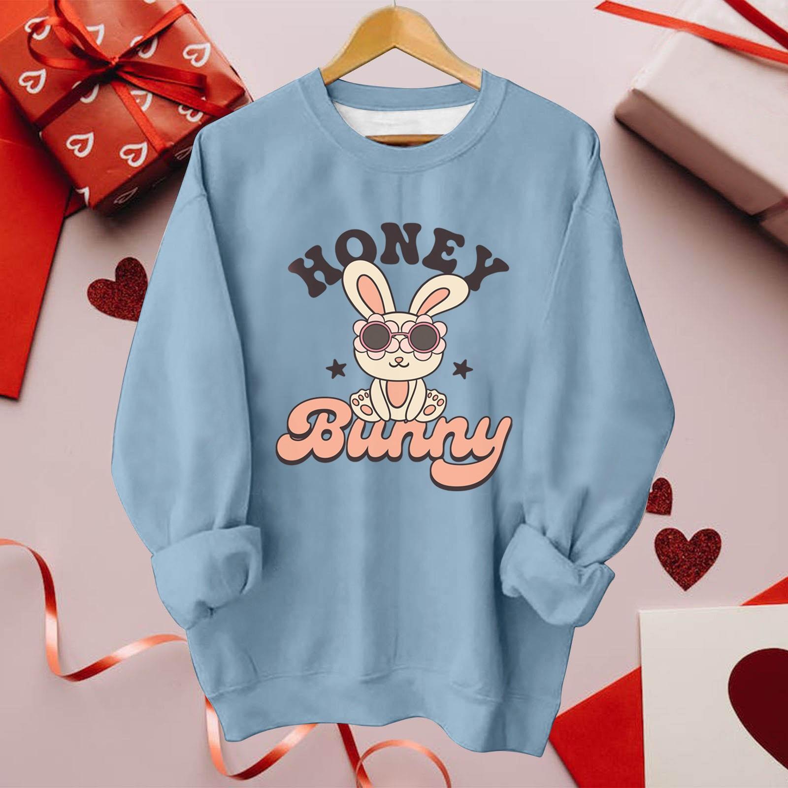 

Women s Fashion Casual Round Neck Long Sleeve Top Printed Pullover Sweatshirt L чорний