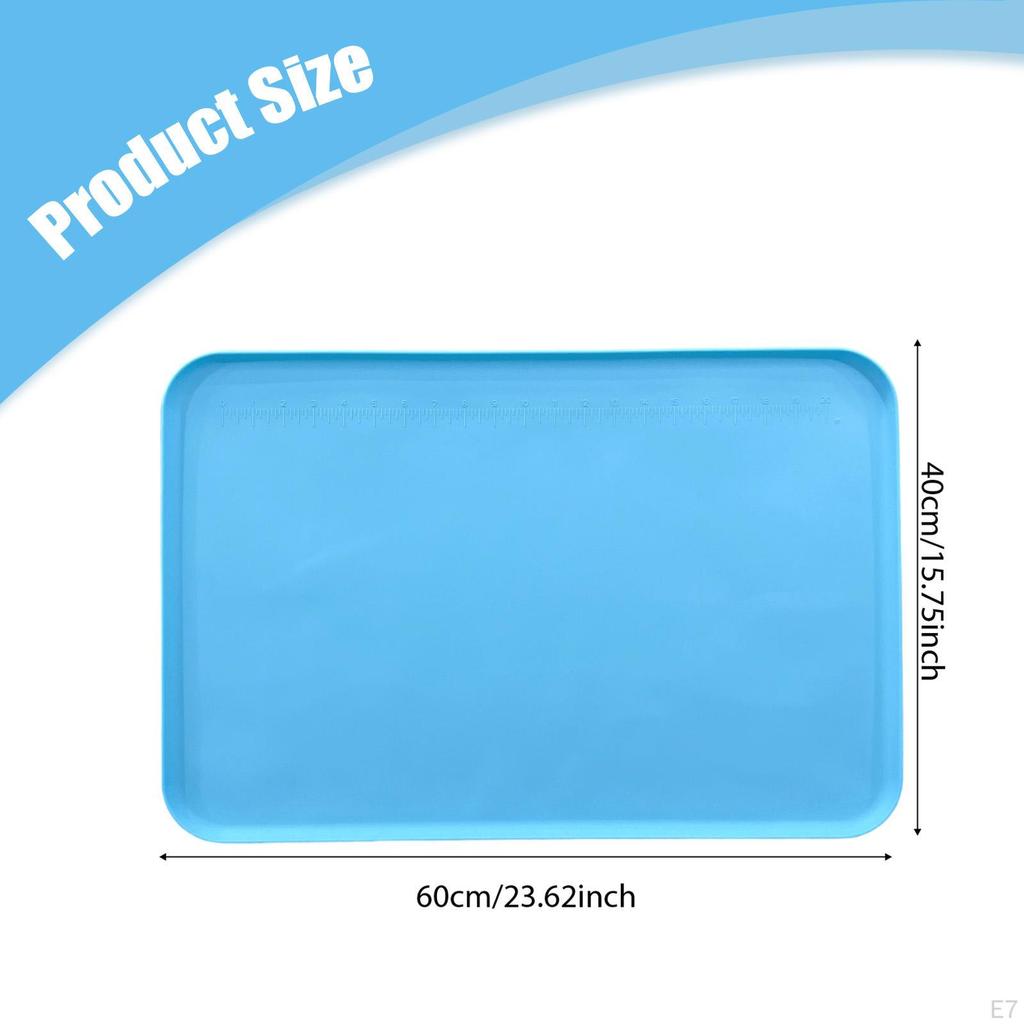 Non-Stick Silicone Painting Mat for DIY Resin Clay Molding Multi-Purpose Easy Clean Washable 61 X 40