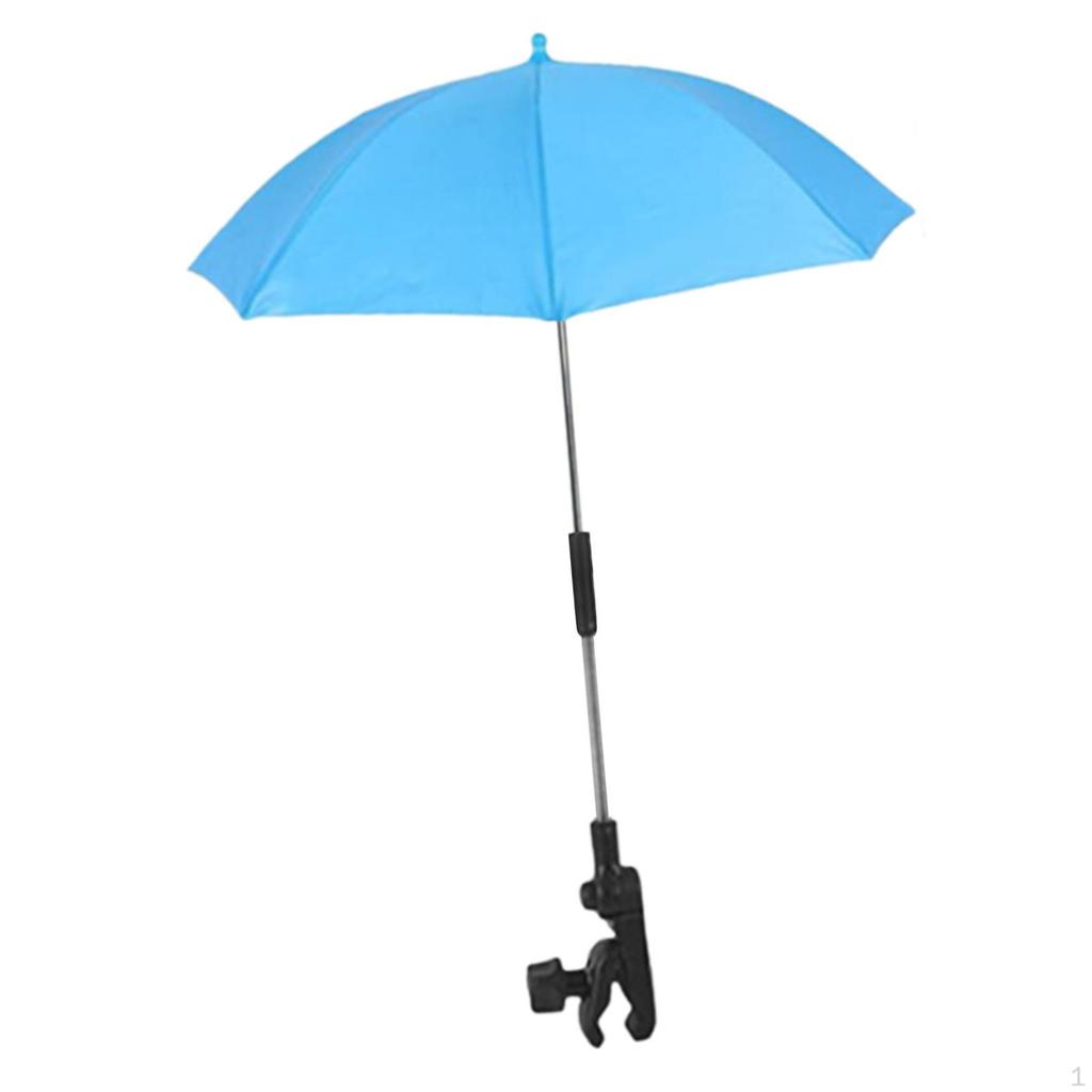 Stroller Umbrella Against Sun Beach Chair for Garden Outdoor Pool