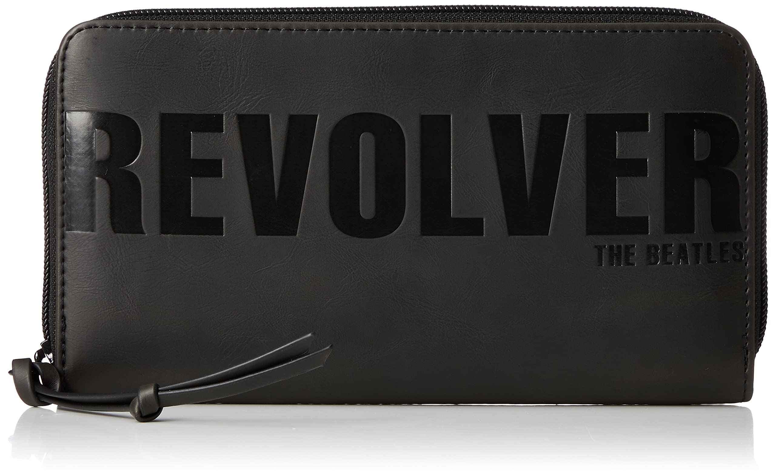 

The Beatles Wallet, Men s and Women s, Zippered Long Wallet, Large Capacity, PU Leather, Logo, CD Jacket, Revolver, Beatles Round Zipper Wallet, No.