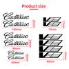 6 Pezzi Adesivi Pinze Freno Auto Scritte Decalcomanie Veicolo Accessori Per Cadillac ATS BLS CT4 CT5 XT5 XT6 XTS SLR SRX STS