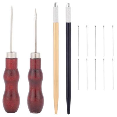 Kreatives Puppenhaar-Restaurations-Set Mit Holzgriff Und Metallnadel Für Individuelle Frisuren