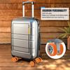 8-Piece Luggage Wheel Protective Cover Silent Silicone Cover And Universal Noise Reduction Accessories Thicken Texture Silicone