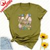 Happy Easter Sayings Tshirt Graphic T Shirts Oversized T Shirt Unisex Clothing Vintage Clothes Gothic Top High Quality Cotton