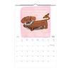 A Fun Calendar Featuring Dog Illustrations, It Makes The Perfect Gift For A Colleague Or Close Friend.