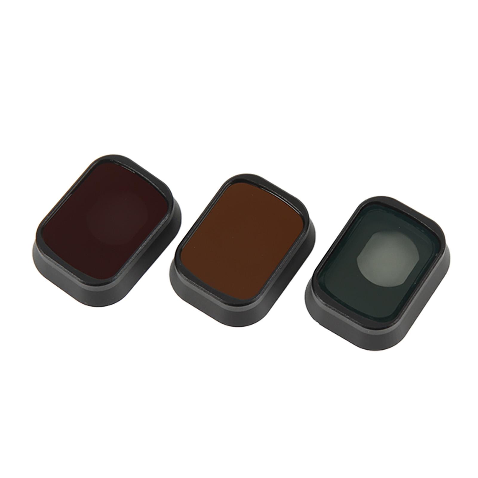 

3шт фильтр для объектива камеры дрона CPL ND8 ND16 алюминиевый сплав и оптическое стекло набор фильтров для объектива камеры