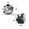 Kompatible Nebelscheinwerfer für BMW 5er Serie F18/F07/F10/F11 Baujahre 2014-2017 - Teilenummern 63177311293 / 1294