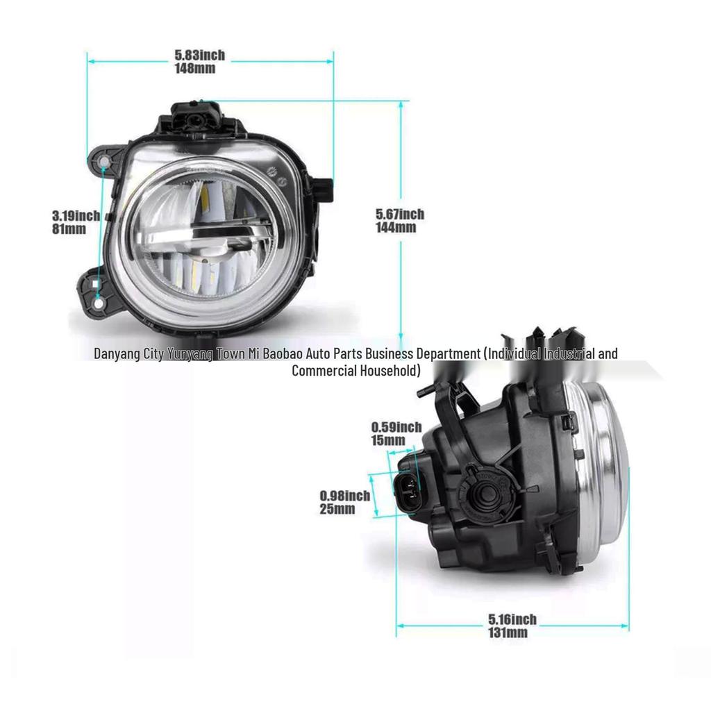 Kompatible Nebelscheinwerfer für BMW 5er Serie F18/F07/F10/F11 Baujahre 2014-2017 - Teilenummern 63177311293 / 1294
