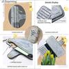 Butterfly Women's Long Wallet 3-Fold Card Holder Multi-Card Slots Printed Zipper Coin Purse Cash ID Credit Card Organizer Gift Wallet for Women Girls