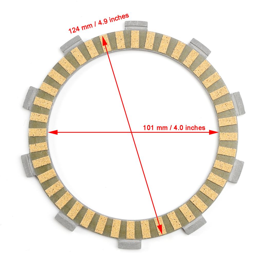Kupplungs-Reibscheiben-Kit für Husqvarna Norden 901 Expedition 2023-2024