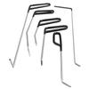 6pcs Car Dent Puller Rod Hooks Hammer Door Dent Ding Hail Fix Removal Repair Tools Maintenance Set Automotive Accessories