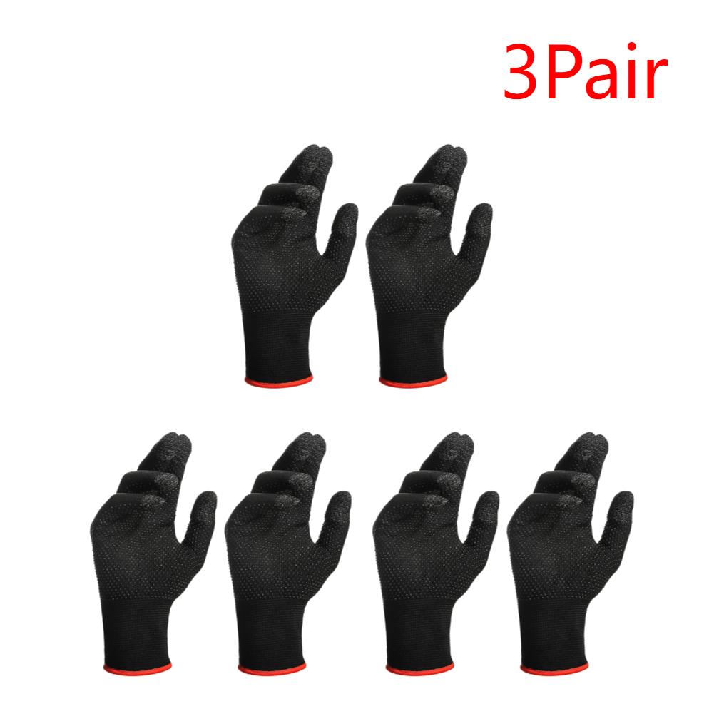 1-10 Paar Unisex Anti-Rutsch Touchscreen-Handschuhe Atmungsaktiv Schweißableitend Gestrickte Thermohandschuhe Motorradhandschuhe Sport Vollfinger