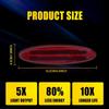 Red Lens LED Rear Fender Side Marker Lights For 1997-2004 Chevrolet Corvette C5