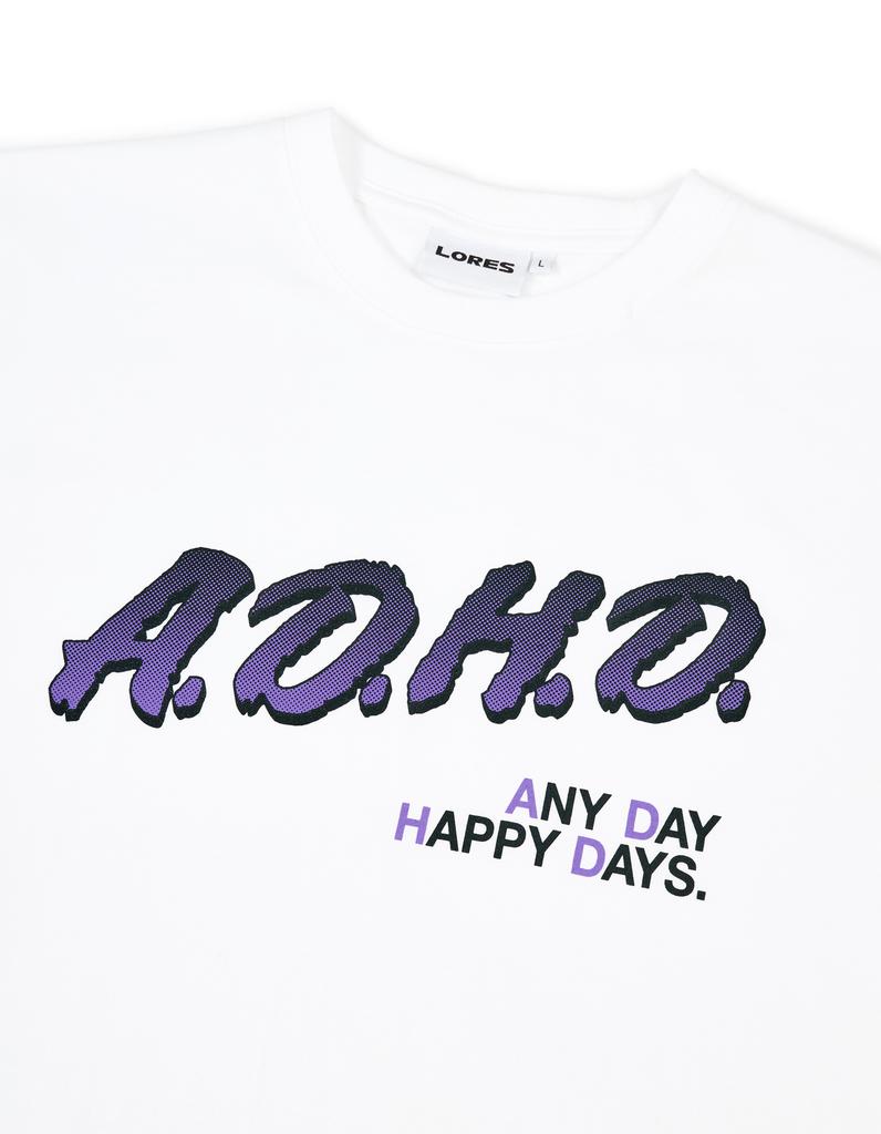 LORES A.D.H.D S/S Tee - White