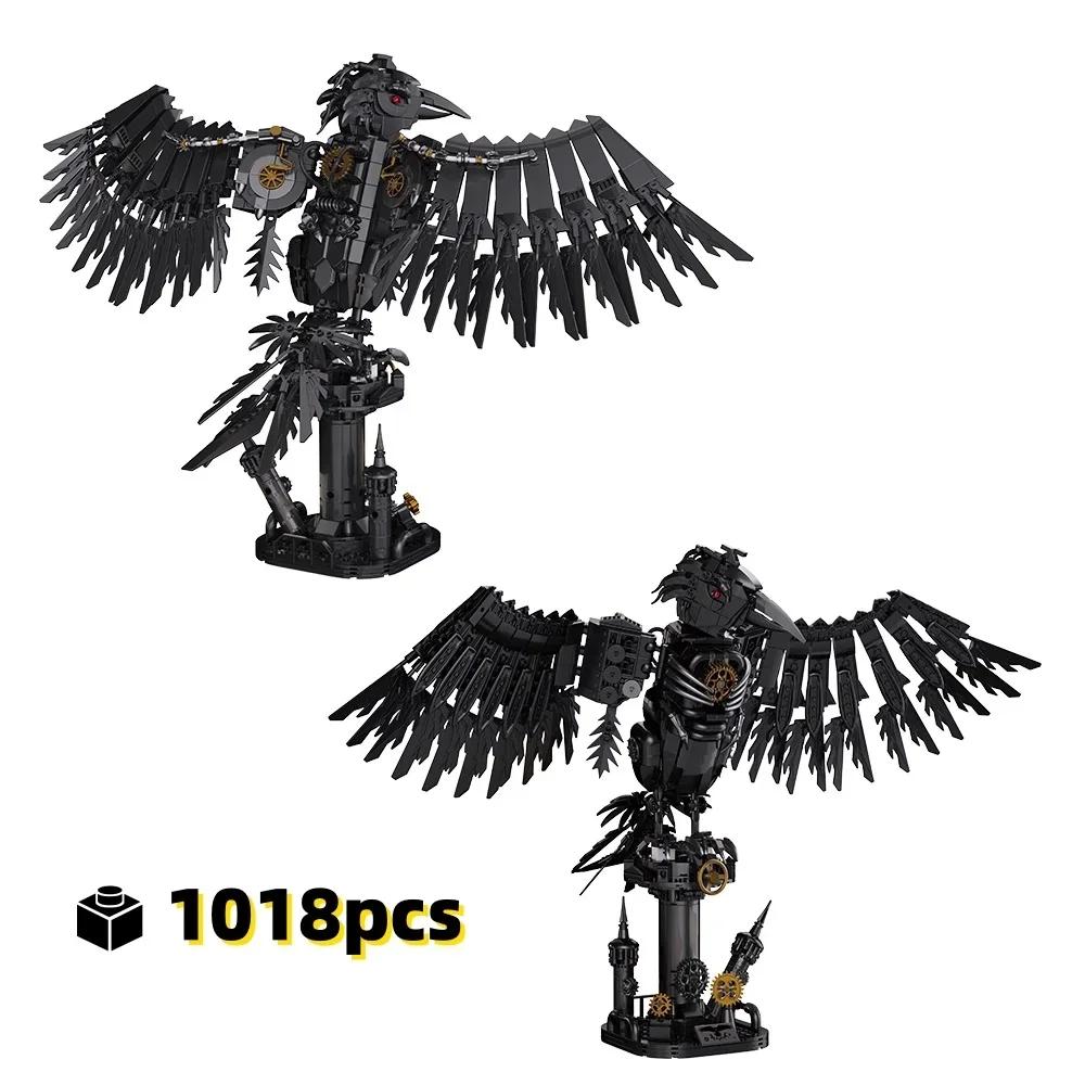 Superior-Grade Creative High-Standard Mechanical Crow First-Class Animal Interactive Premium-Quality Building-Set Top-Grade Building-Bricks