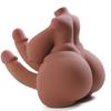 Realistic Breast+Penis+ Anus 4-in-1 Men Women Gay TPE Half Body Sex Doll Soft Lifelike Skin Adult Toy Masturbator Products