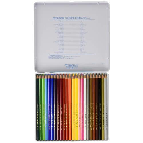 Mitsubishi Pencil Colored Pencil Super Mario 880 24 Colors K88024CSMS5