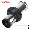Air Compressor Horn Vintage Car Electric Horn Super Loud For Motorcycle Boat Truck Classical Trumpet 12V 3A 110dB Modification