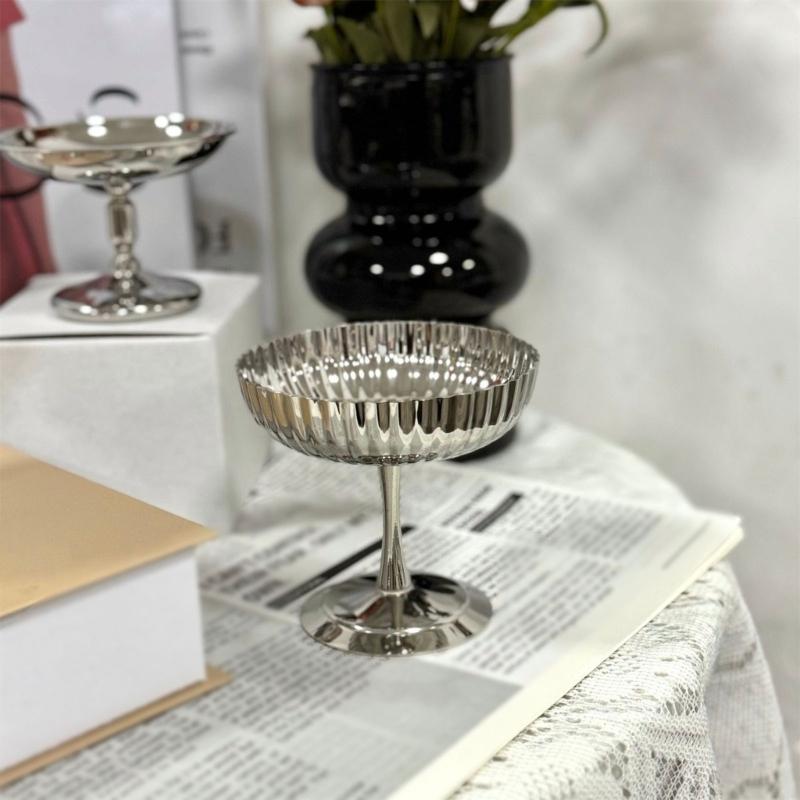 Edelstahl Dessertschale Doppellagig Isoliert Für Eis Sorbet Mousse Geschirr Dekoration