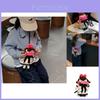 Cute Cartoon Sausage Mouth Polka Dot Doll Shoulder Bag For Kids Stylish And Fun