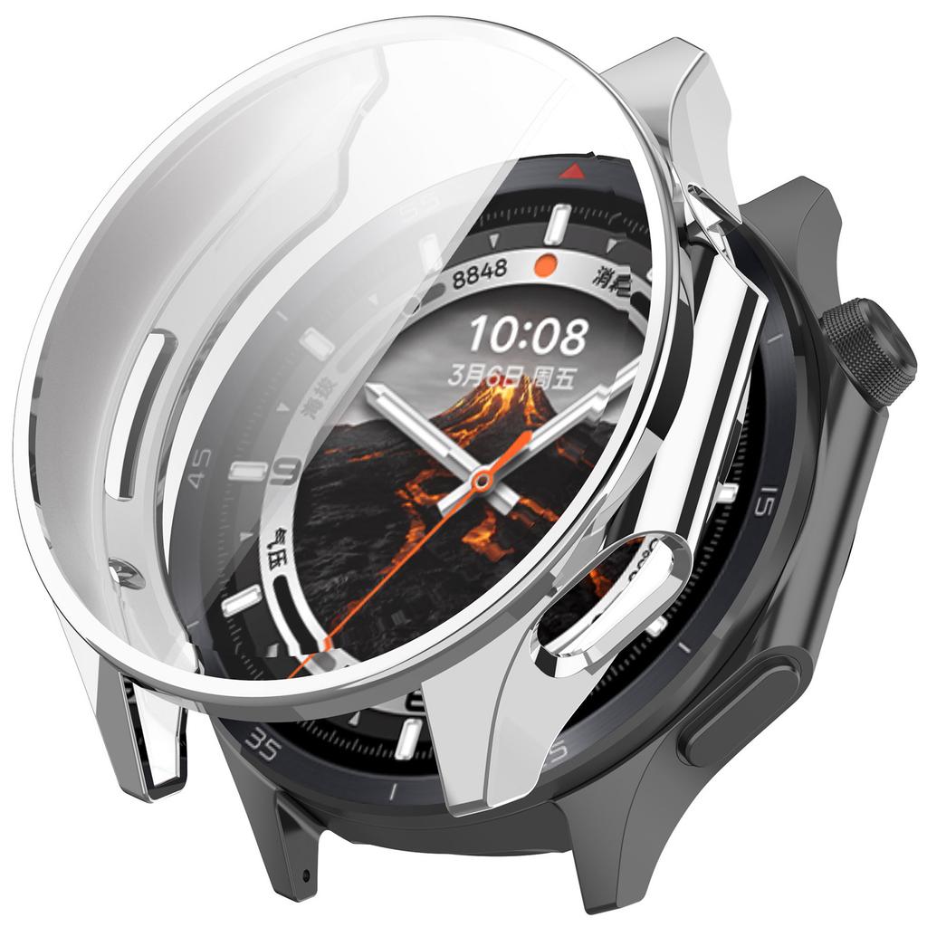 For Oppo Watch X2/OnePlus Watch 3 Electroplating TPU Protective Cover Watch Case with Screen Film