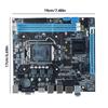 H61 Motherboard with LGA1155 I3/I5/I7 CPU 16GB Micro-ATX Dual Channal DDR3 1066/1333/1600 MHZ for Desktop Computer Main Board