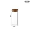 30ml Glass Bottle with Cork Stopper - Ideal for Seashells, Sand, Messages, Flowers, Tea, Candy, Gold Beans, or Cordyceps