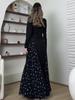 2026 Spring Floral Long Sleeve Round Neck Dress for Women
