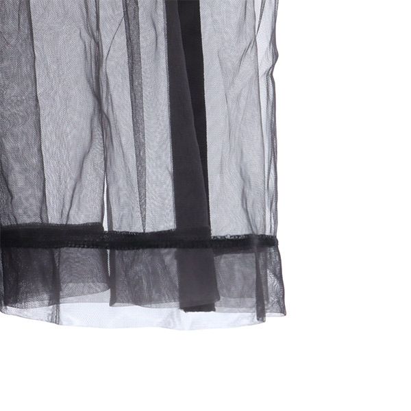 Furfur Long Sleeve Docking One Piece F Black Women Used