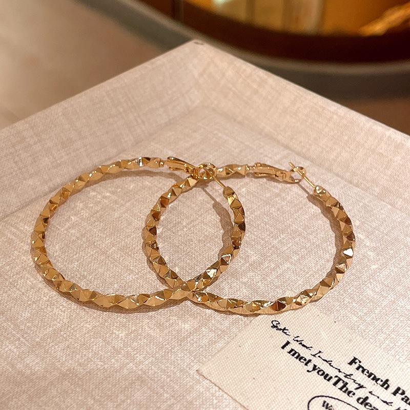 

Круглые серьги-кольца «Серебряная игла»: Европейские и американские минималистичные серьги класса люкс для женщин