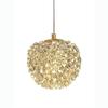 Luxury Crystal Pendant Light: Elegant Wrought Iron Hallway & Entrance Wall Lamp