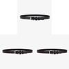 Retro Style Cowhide Belt With Alloy Pin Closure For Office And Daily Use