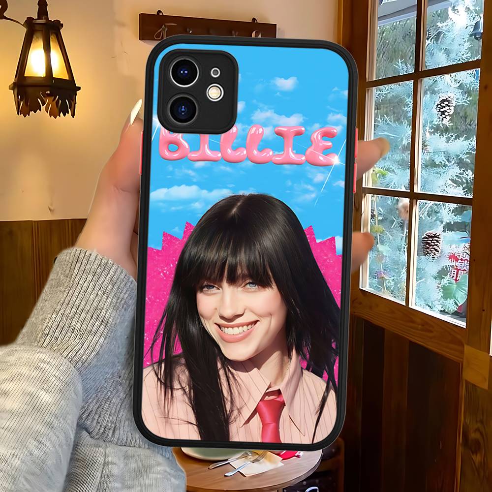 SINGER LUNCH B-BILLIES For IPhone 11 12 13 14 15 16 Pro Max Plus X XS MAX Shockproof Matte Back Cover