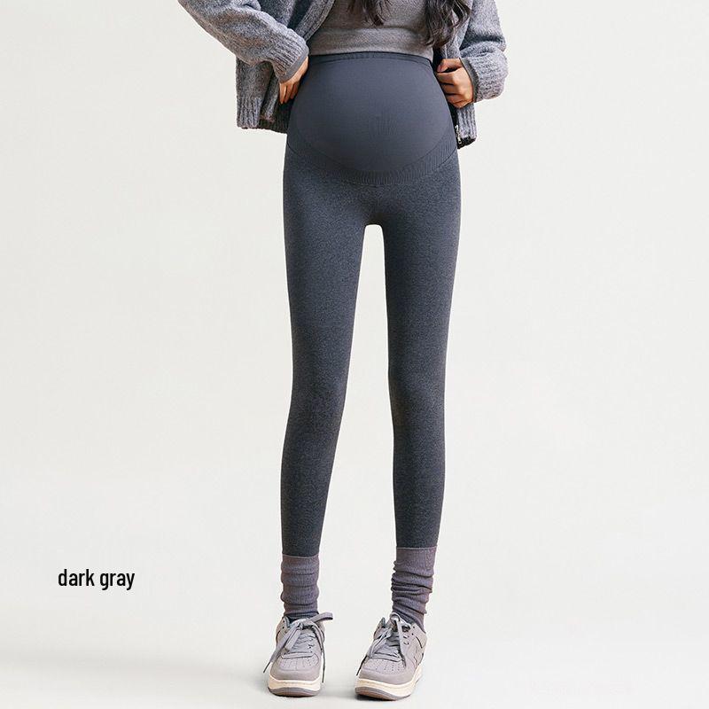 

Maternity Support Pants - Spring/Autumn 2026, Plus Size, Belly-Friendly, Base Layer & Outerwear S [80-90 jin]
