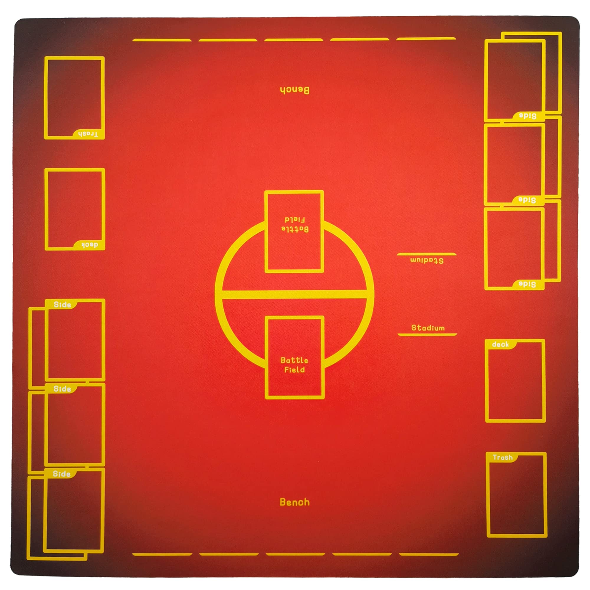 

OTOlife Play Полностью резиновая сумка для хранения игровых карт 60 x 60 см Коврик, Прошитый, Коврик, Противоскользящий, В комплекте, Игра, (красный)