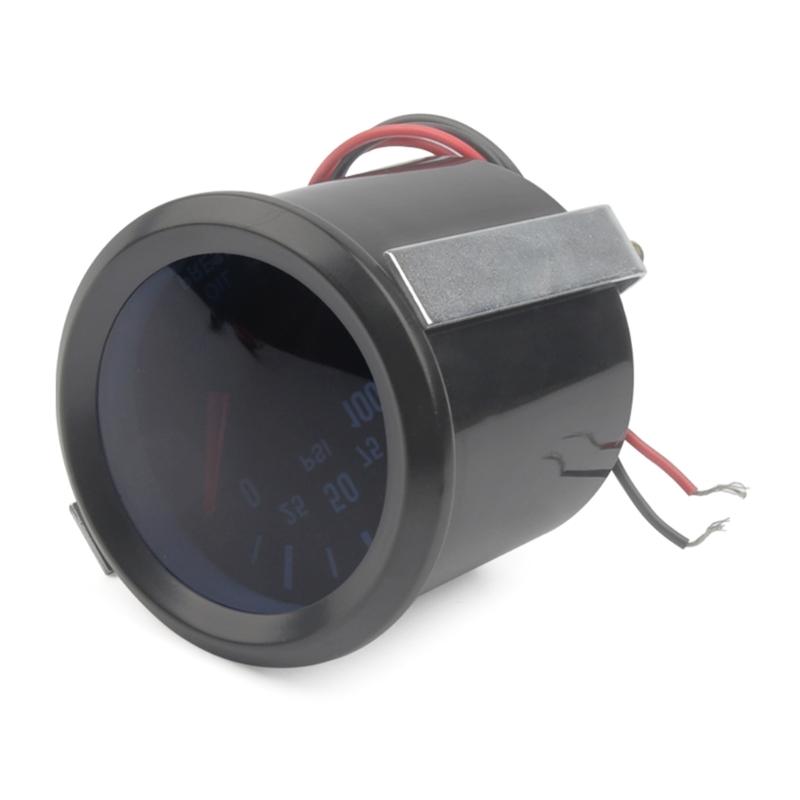 Vehicle Meter 12V Automobile Car Gauge 2" 52mm Water Temp Oil Temp Oil Press Fuel Volts Oil press Meter Gauge