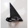 Black Front Window Triangle Trim Plate Garnish Cover Panel Mirror Base Holder for BMW X3 G01 2017 2018