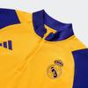 Adidas Real Madrid Tiro 23 Half-Zip Long Sleeve Training Soccer Jersey Men Tops Yellow IQ0543