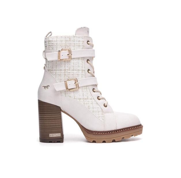 

Ботильоны Mustang 1505-501 белые 42