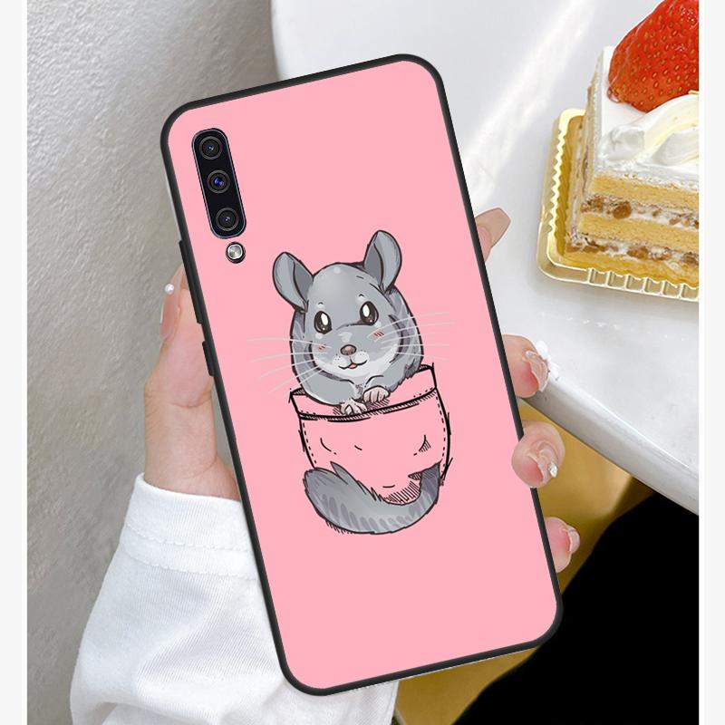 

Мягкий силиконовый чехол с рисунком шиншиллы для Samsung A52S A12 A22 A32 A42 A52 A72 A31 A51 A71 A50 A70 A20e A21S Samsung A72