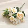 Artificial Flowers Wedding Christmas Craft Wreath Home Decor Accessories Bride Holding Flowers Scrapbooking Silk Hydrangea Peony