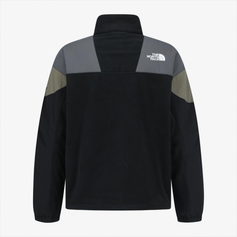 The North Face White Label Line X Fleece Jacket Black Nj4fr52j